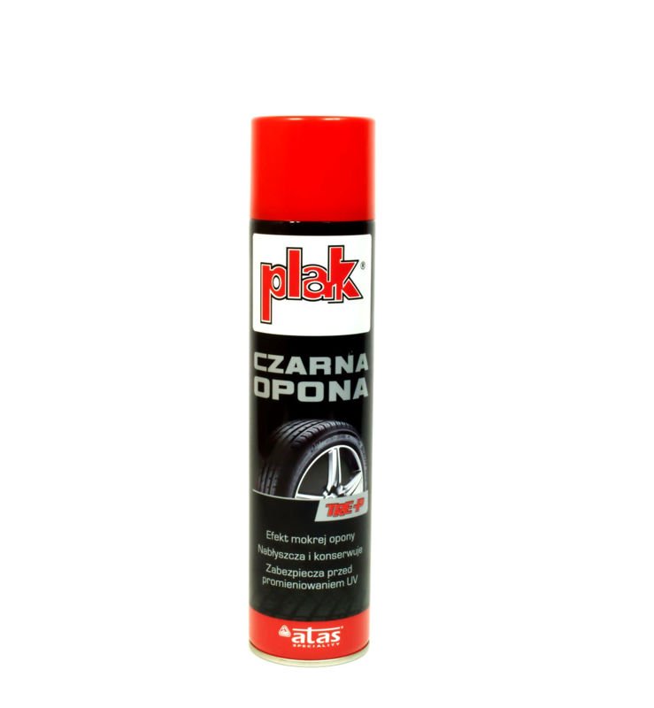 Atas-Czarna opona  spray Nowość 400ml *TRE-P*