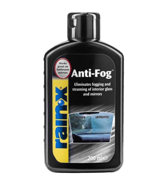 Rain-X Anti-Fog Zapobiega Zaparowaniu szyb i lusterek 200ml (czarny) (60-111)