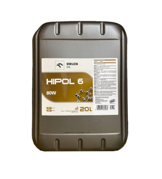 Olej Hipol 6 GL-4 80W  20l Orlen