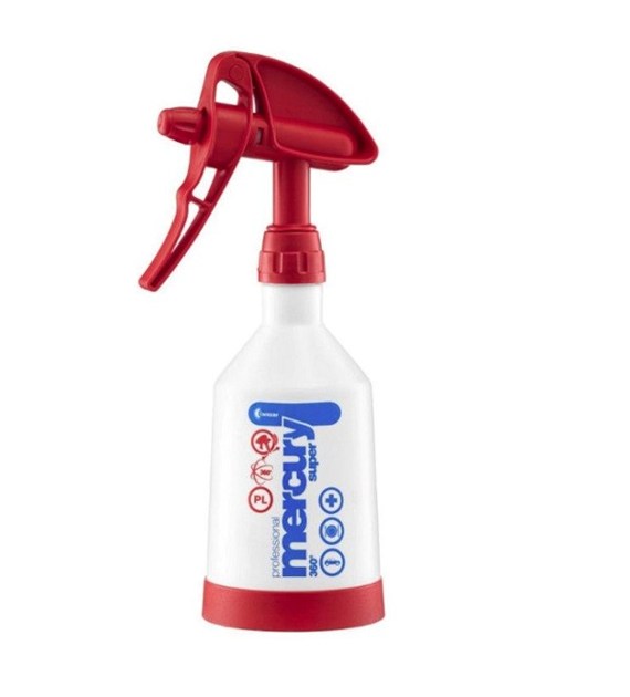 Kwazar Opryskiwacz Mercury Super 360 Pro+  Viton (WTM.0132) CZERWONY pH 6-8 V- 1l