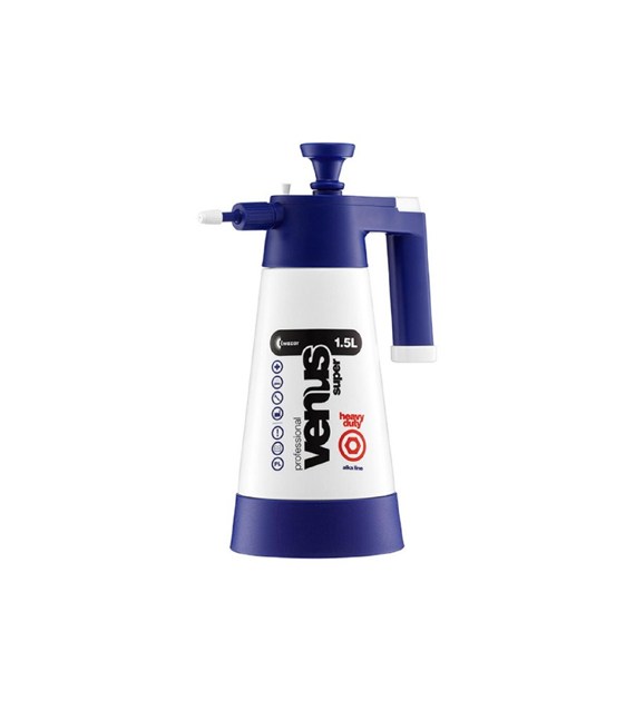 Kwazar Opryskiwacz ciśnieniowy Venus Super HD Alkaline  -box (WTV.1195) Zasad pH 8-14 V 1,5l *GRANATOWY*