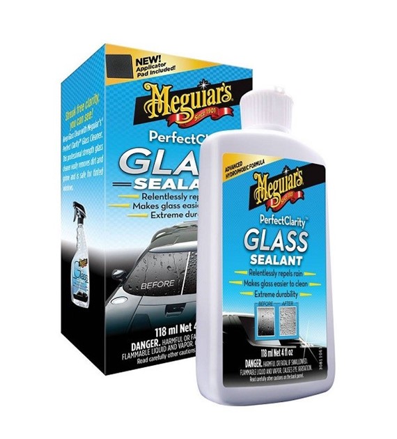 MEGUIARS Perfect Clarity Glass Sealant niewidzialna wycieraczka 118ml