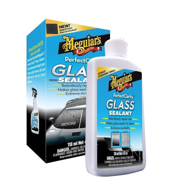MEGUIARS Perfect Clarity Glass Sealant niewidzialna wycieraczka 118ml