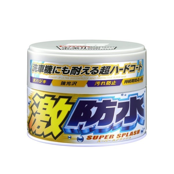 SOFT99 Water Black Super Splash Light Wosk 300g