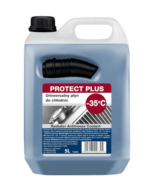 Płyn do chłodnic K2 Protect Plus   5L niebieski -35C   (Y205N)