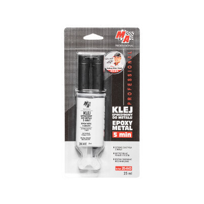 MA PRO Klej Epoksydowy do Metalu 5 Minut - Strzykawka 25ml  20-A43