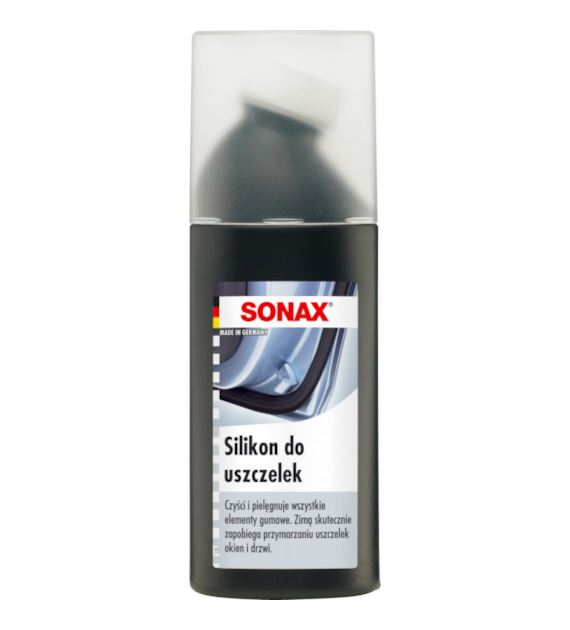 SONAX do konserwacji el. gumowych 100ml (340100) silikon do uszczelek sztyft