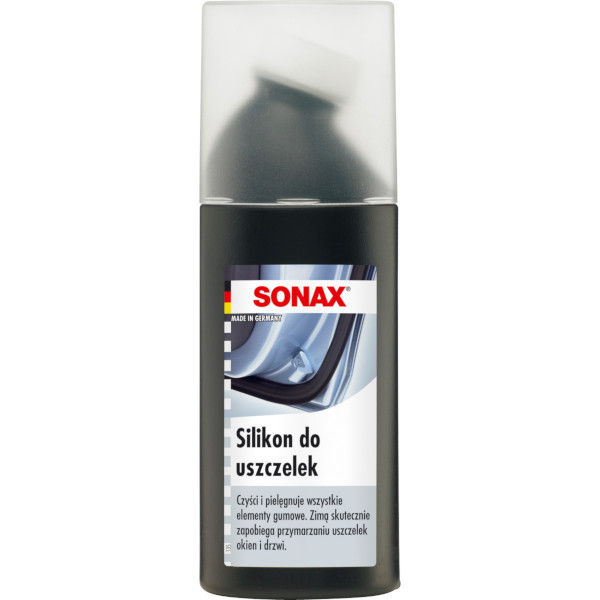 SONAX do konserwacji el. gumowych 100ml (340100) silikon do uszczelek sztyft