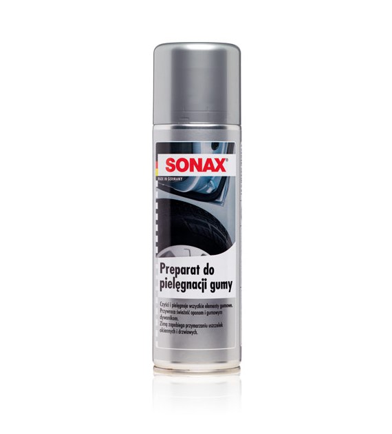 SONAX do konserwacji el. gumowych 300ml (340200)