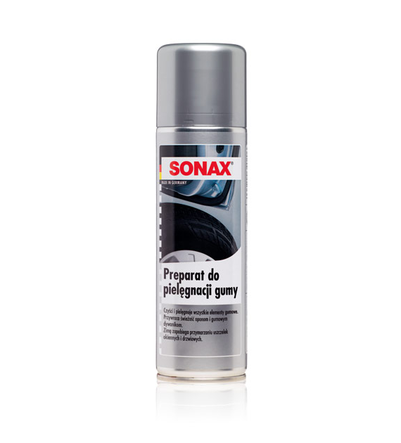SONAX do konserwacji el. gumowych 300ml (340200)