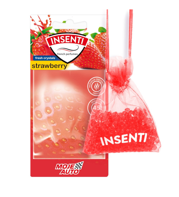 Moje Auto Insenti Woreczek zapachowy -Strawbery *TRUSKAWKA* 20g (15-004)