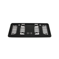 Ramka pod tablicę rej. krótka czarna 305x114 *02108*