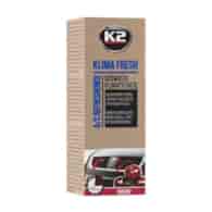 K2 Klima fresh odświeża klimatyzację (granat) *CHERRY* 150ml    (K222CH) (op. 12szt)