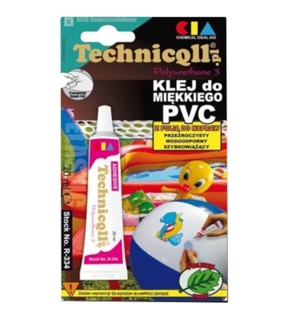 TECHNICQLL- Klej do miękkiego PVC 20ml (PVC)