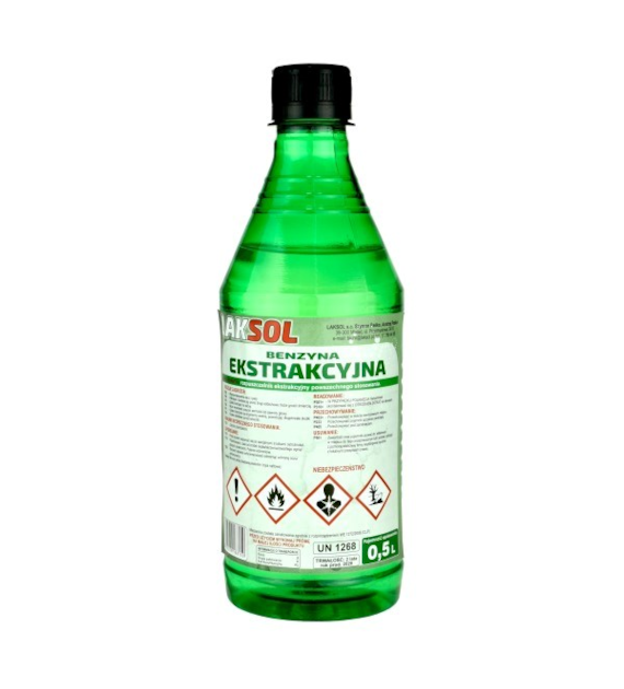 Benzyna ekstrakcyjna  niskoaromatyczna LAKSOL 0,5L (op.20szt)