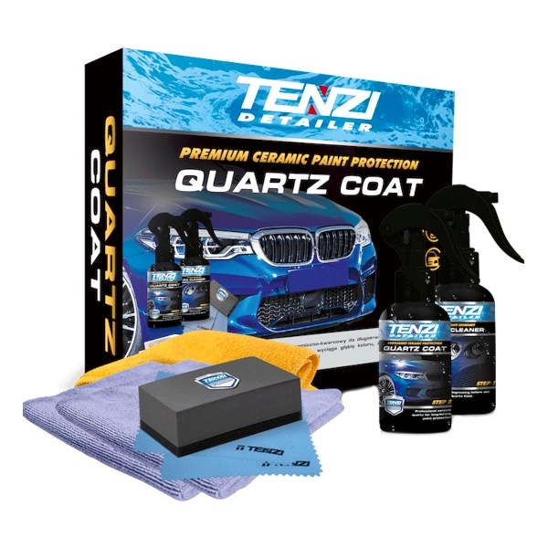 Tenzi Quartz Coat- zestaw BOX powłoka ceramiczna 100ml (ad51)