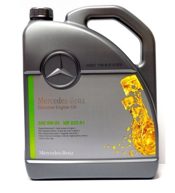 Olej Mercedes  5W/30 5L 229.51 DPF