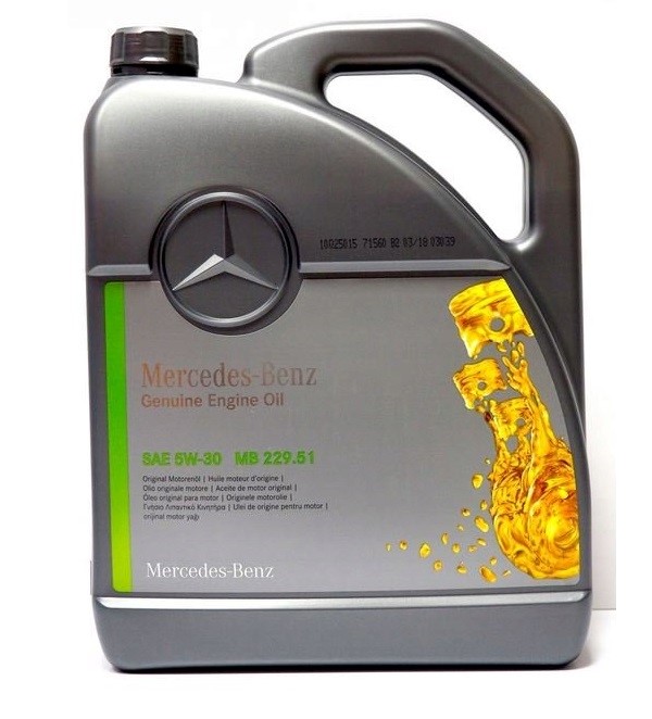 Olej Mercedes  5W/30 5L 229.51 DPF