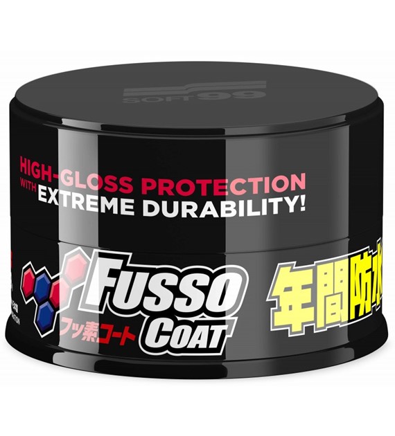 SOFT99 NEW Fusso Coat 12 Month Wax DARK wosk 200g