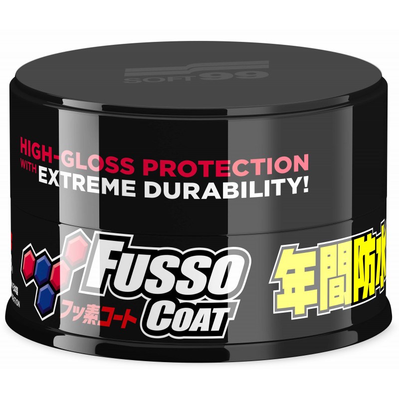 SOFT99 NEW Fusso Coat 12 Month Wax DARK wosk 200g