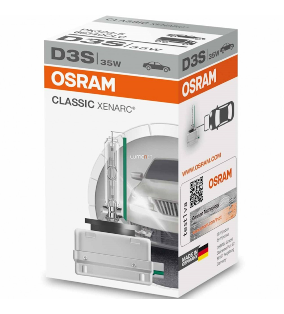 Żarówka Xenon  Osram  D3S 35W XENARC CLASSIC 1szt.