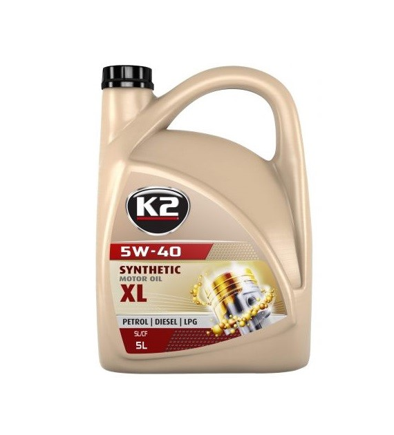 Olej K2 TEXAR 5W/40 5l  XL   SL/CF/CF-4 (O1105E)