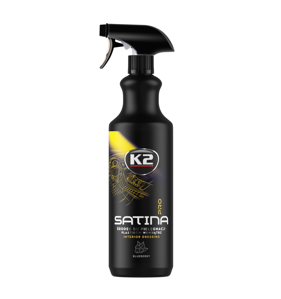 K2 SATINA PRO 1L interior dressing blueberry (op. 6szt) (D5001)