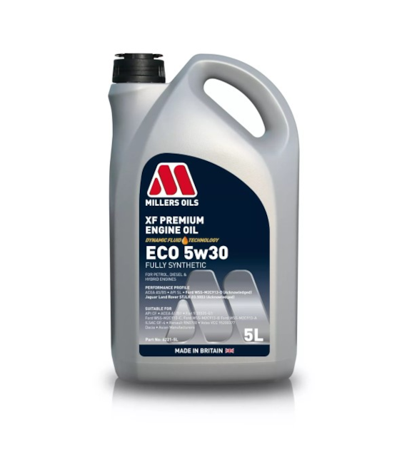 Olej Millers XF Premium ECO 5w30 5l  A5/B5 (6221) (M2C 913 B/C/D ; RN 0700)