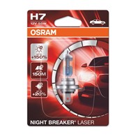 Żarówka 12V H7  55W Osram NIGHT BREAKER LASER +150% 1szt blister