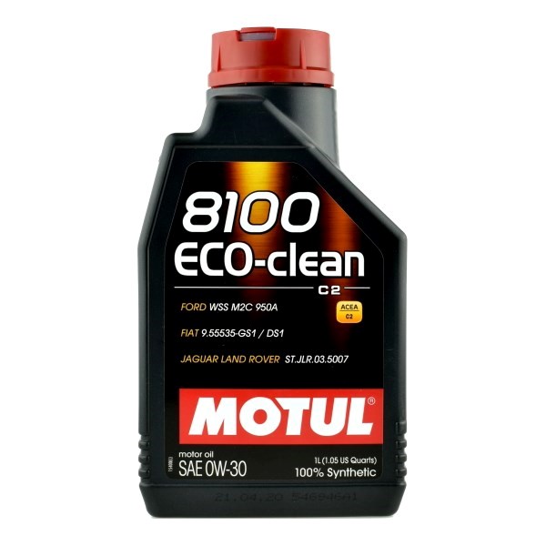 Olej Motul 8100 ECO CLEAN 0W/30 1L C2 Fiat , Toyota , Honda , Subaru
