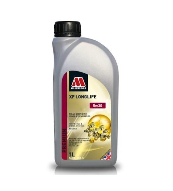 Olej Millers XF Premium C3 VW 5w30 1l  (5862) (VW 504.00 507.00 ; MB 229.51 ; BMW LL-04 ; )