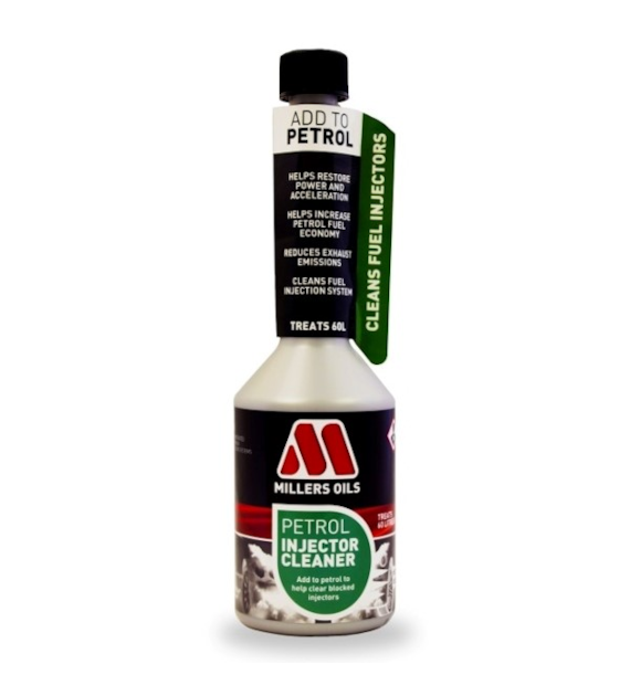 Dodatek do benzyny ,czyści wtryski Millers Petrol Injector Cleaner  op.250ml *7628*