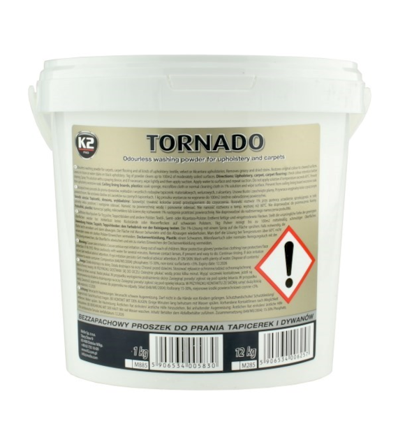 K2 Tornado proszek do prania tapicerek 1kg   (M885)