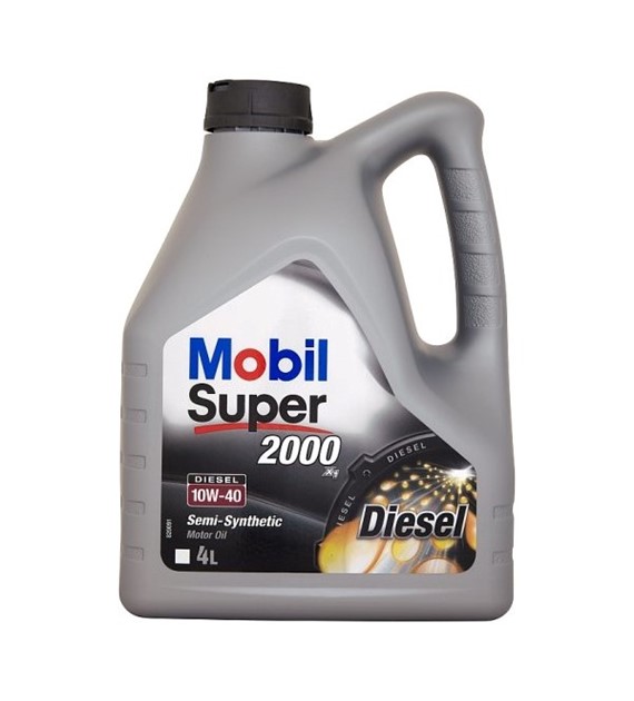 Olej Mobil Super 2000 10W/40 DIESEL semi. 4L