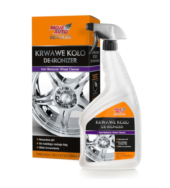 Moje Auto Detailer Krwawe koło Deironizer 750ml (op. 8szt) (19-620)