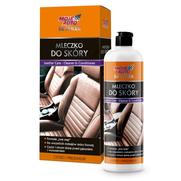 Moje Auto Detailer Mleczko do skóry 500ml (op. 8szt) (19-626)