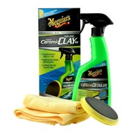 MEGUIARS Hybrid Ceramic Quick Clay Kit Zestaw do czyszczenia z glinką qq