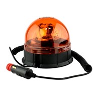 Kogut pomarańczowy 12V/24V H1 wymienna żarówka  (TT.190g)  na magnes TT Technology niski 130mm