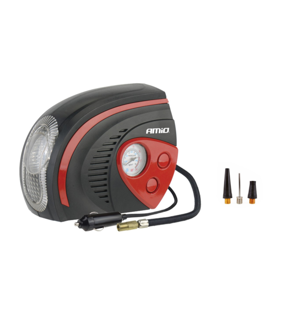 Kompresor samochodowy 12V LED ACOMP-08 AMIO (02182)