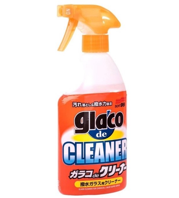 SOFT99 Glaco De Cleaner 400ml płyn do mycia szyb z efektem  niewidzialnej wycieraczki