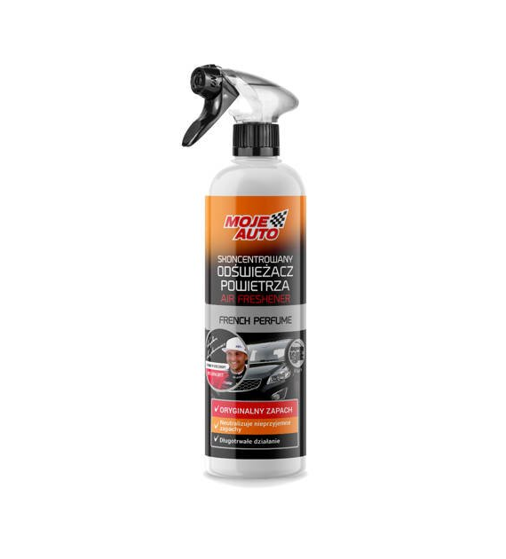 Moje Auto odświeżacz powietrza BLACK 500ml - atomizer (op. 6szt) (19-605)
