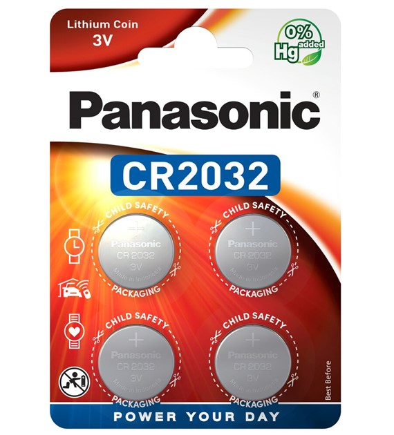 Bateria PANASONIC CR-2032  BLISTER /2/48 cena za 1szt nie blister