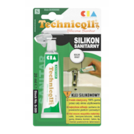 TECHNICQLL- Silikon sanitarny biały 20ml