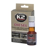 K2 DIESEL do czyszcz.wtrysków diesel 50ml   (T312)