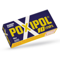 Klej Poxipol 21g/14 ml. Metaliczny , szary  (1454)