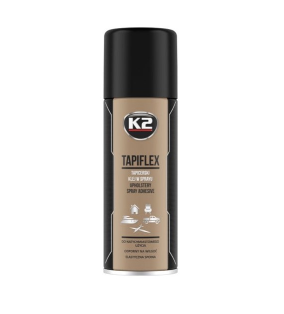 K2 TapiFlex klej tapicerski odporny na wilgoć 400ml spray    (w170)