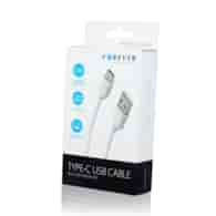 AKC.Forever kabel USB - USB-C 1,0 m 2A biały *T_0015238*