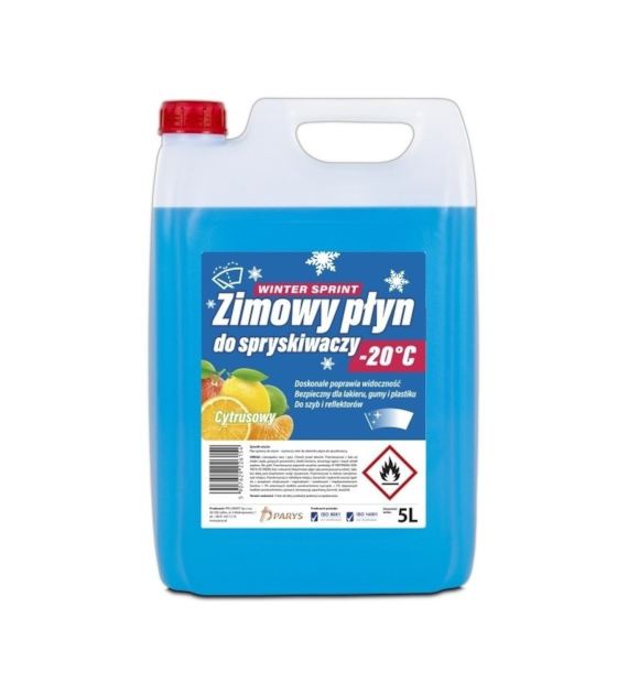 Płyn do sprysk.zimowy WINTER SPRINT -20C op.5l    ATAS etanol CYTRUSOWY