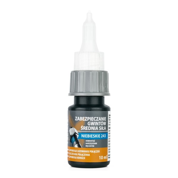 TECMAXX Środek do zabezpieczania gwintów niebieski - średni 10ml  (14-035)