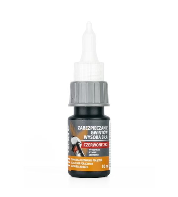 TECMAXX Środek do zabezpieczania gwintów czerwony - twały 10ml  (14-036)
